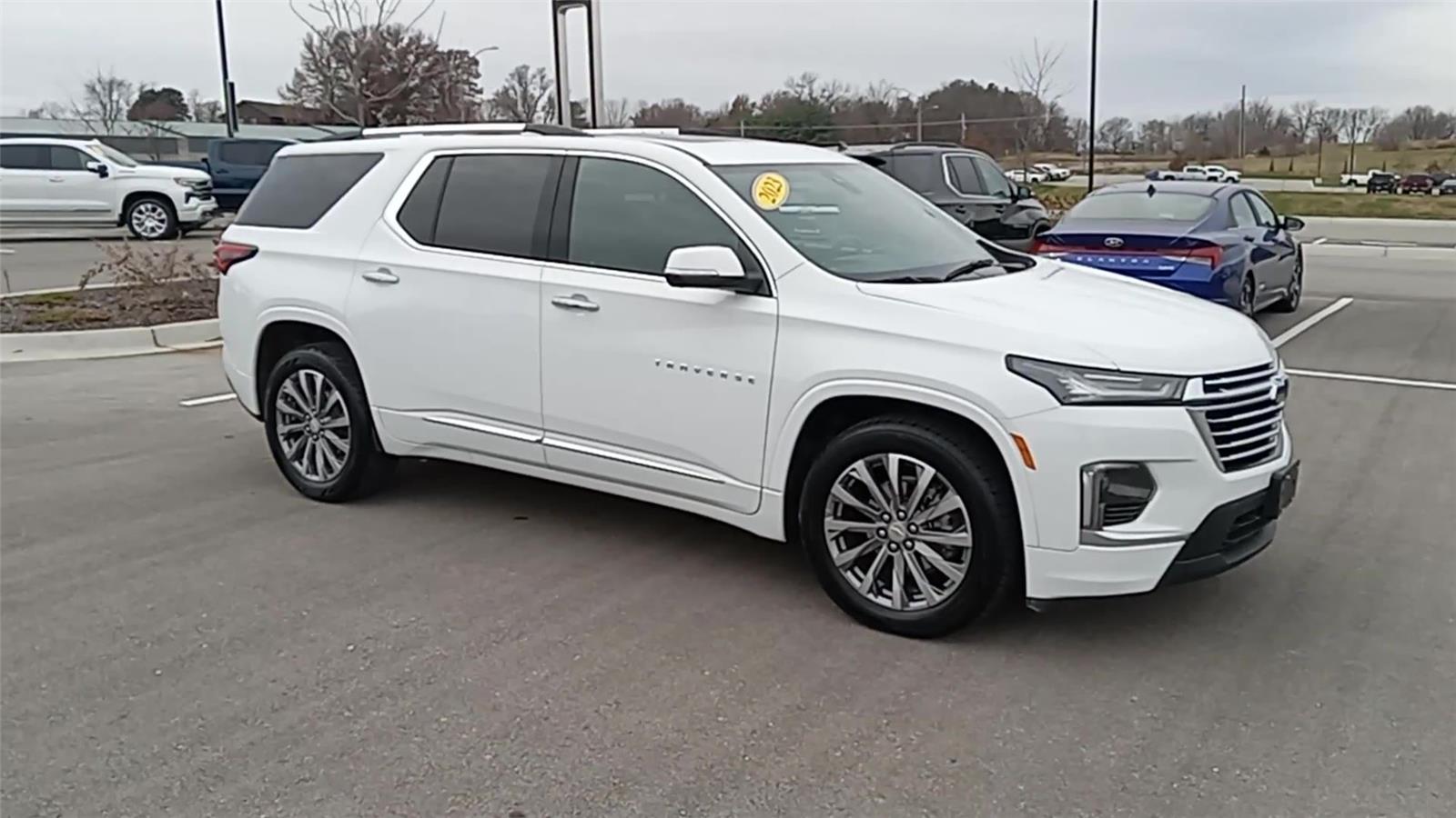 Certified 2023 Chevrolet Traverse Premier with VIN 1GNEVKKW6PJ253050 for sale in Kansas City