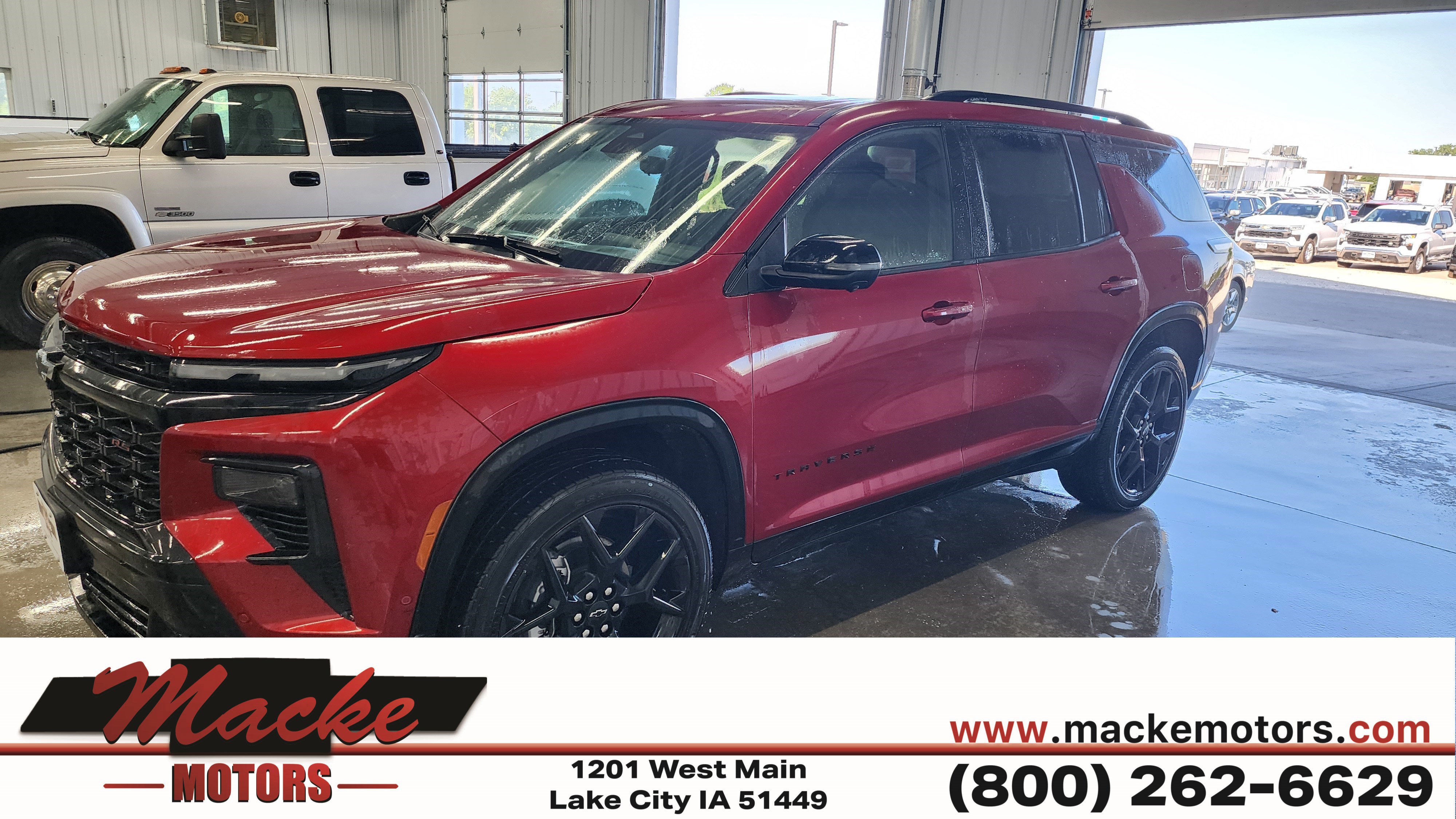 Used 2024 Radiant Red Tintcoat Chevrolet RS image 1