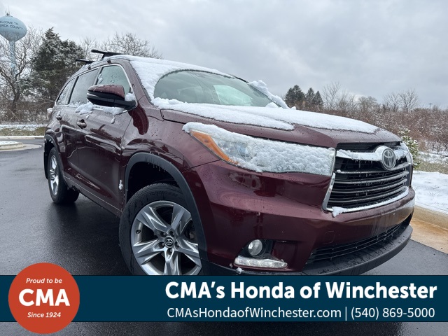 2016 Toyota Highlander Limited Platinum's photo