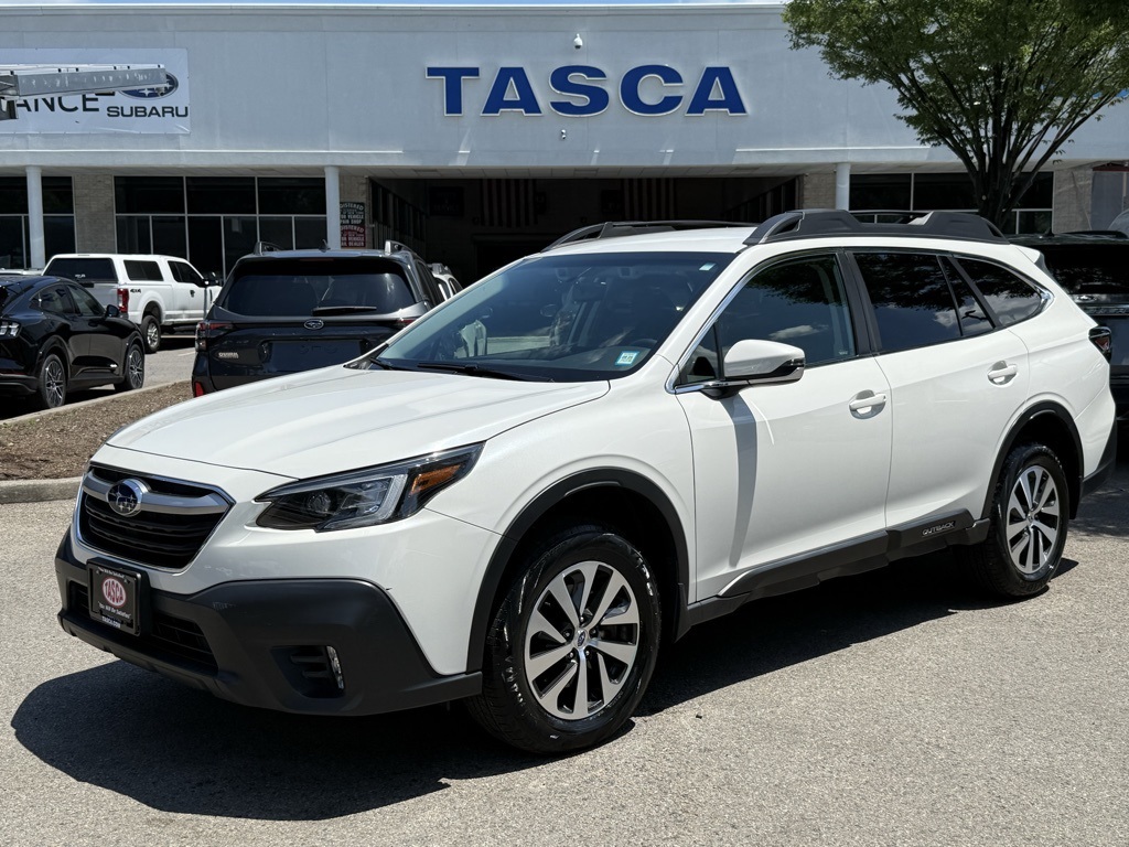 Used 2022 Crystal White Pearl Subaru Premium image 1
