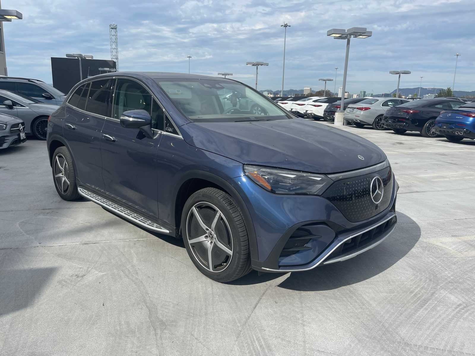 Certified 2023 Mercedes-Benz EQE SUV Base with VIN 4JGGM2BB9PA019224 for sale in Los Angeles, CA