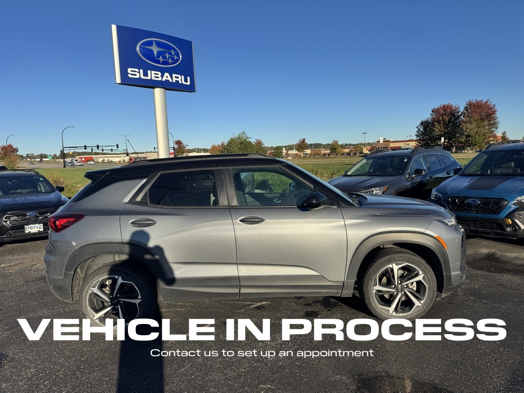 Used 2021 Chevrolet Trailblazer RS with VIN KL79MUSLXMB127789 for sale in Rochester, Minnesota