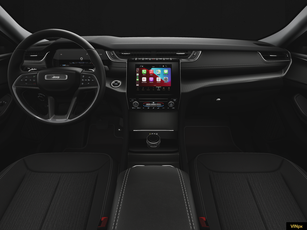 New 2025 Diamond Black Crystal Pearl-Coat Exterior Paint Jeep Laredo image 17