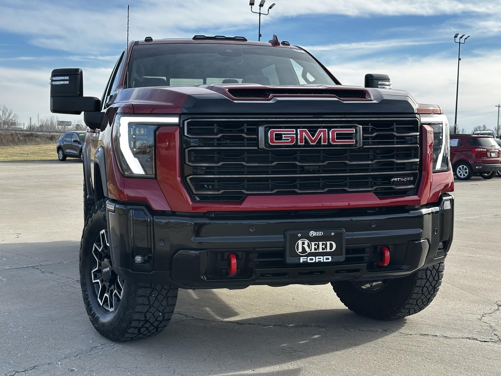 Used 2025 GMC Sierra 2500HD AT4X with VIN 1GT4UZEY4SF366780 for sale in Kansas City