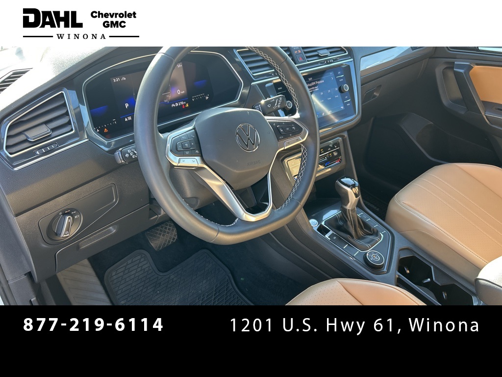 Used 2022 Volkswagen Tiguan SE with VIN 3VV2B7AX7NM121041 for sale in Winona, Minnesota