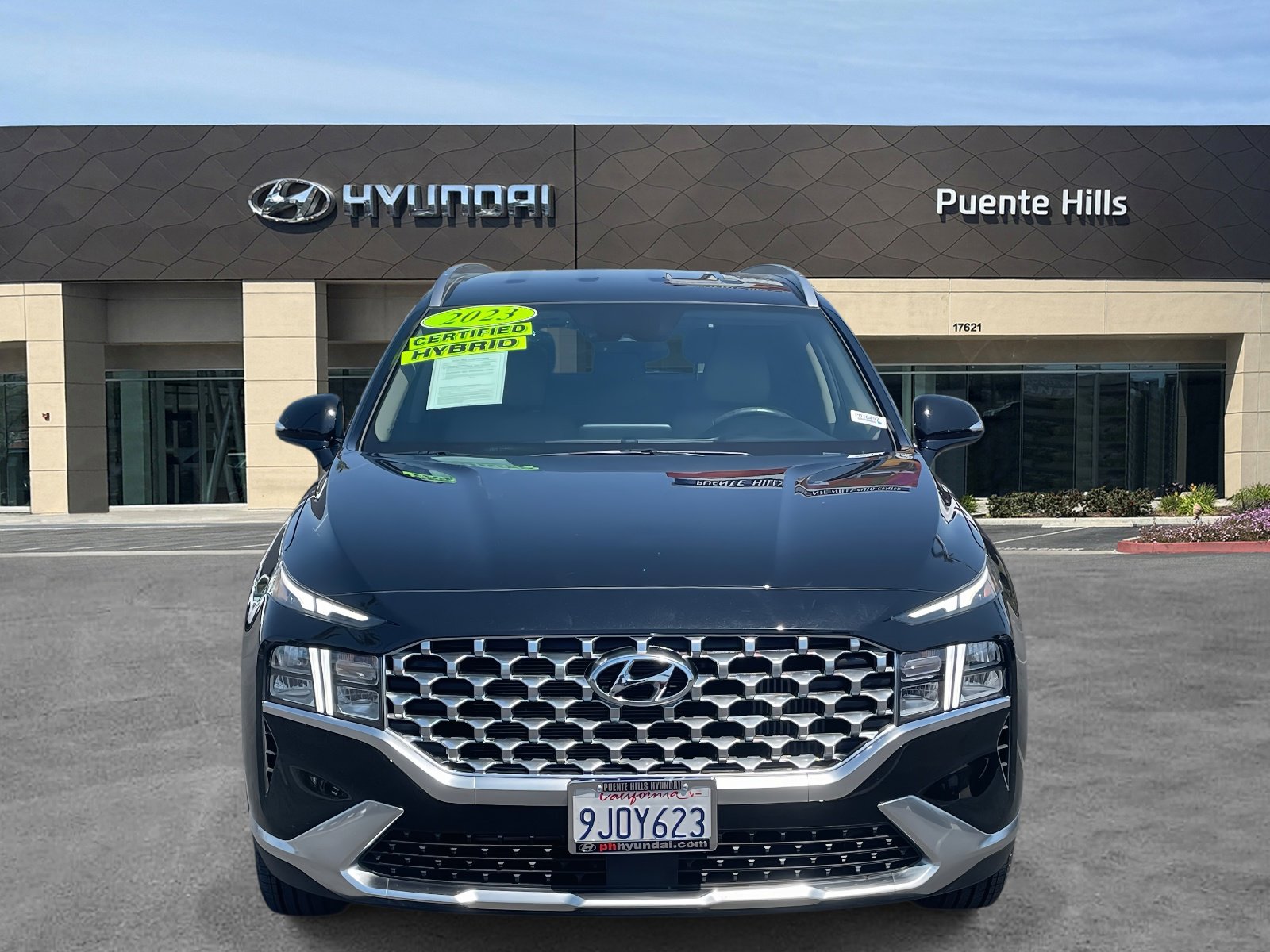 2023 Hyundai Santa Fe Blue photo 2