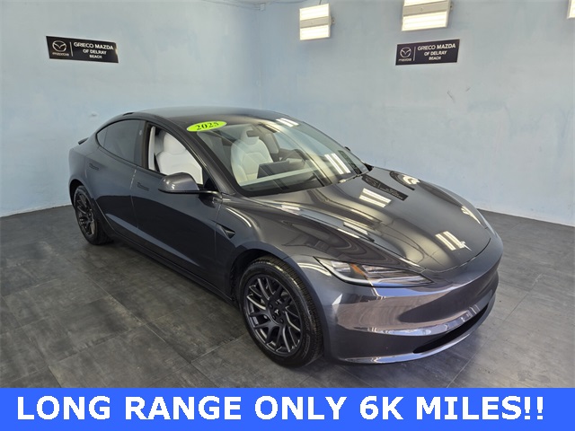 Used 2025 Tesla Model 3 Performance with VIN 5YJ3E1EA4SF005261 for sale in Delray Beach, FL