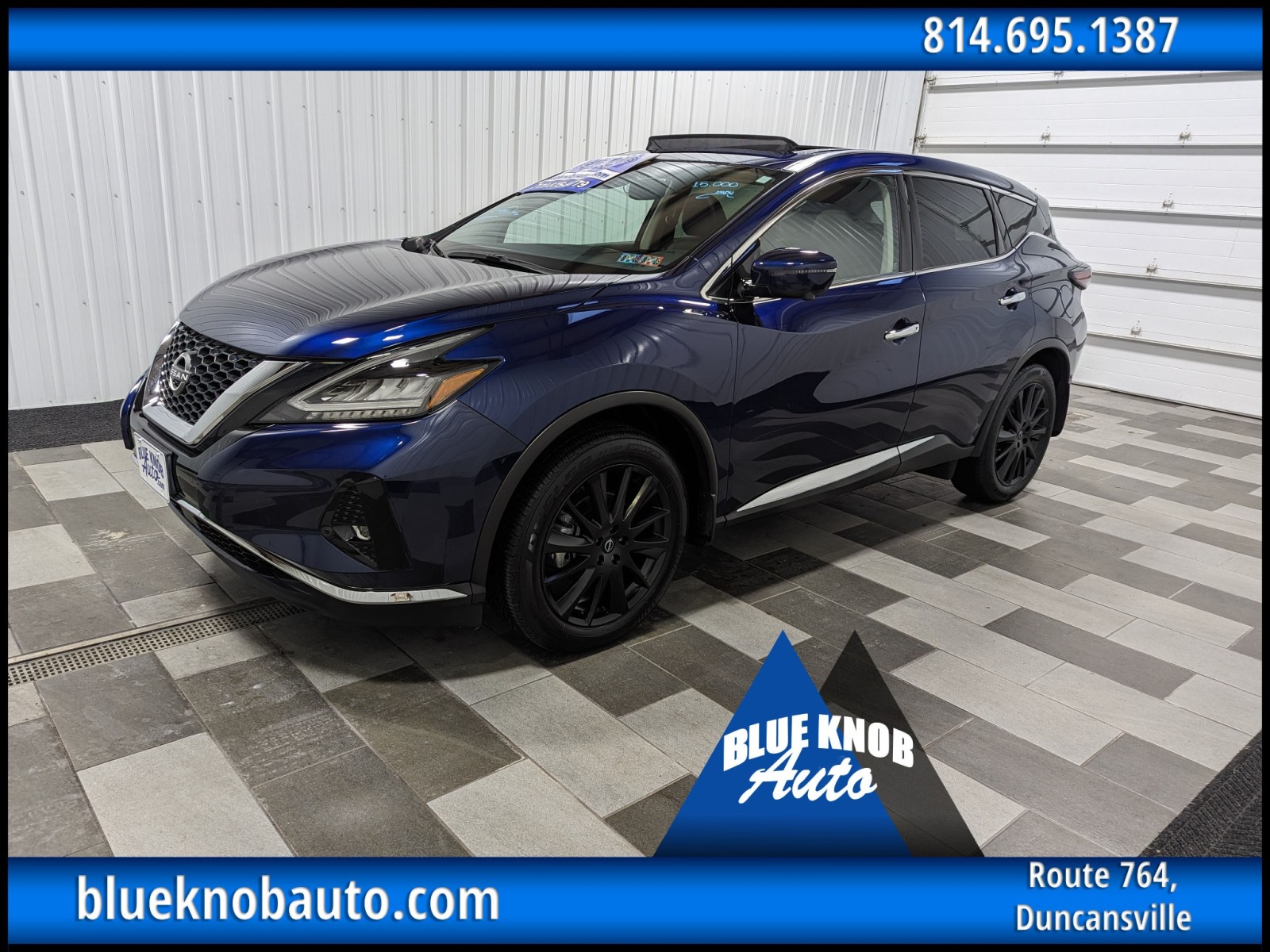 PreOwned 2023 Nissan Murano SL SUV in Duncansville 157254 Blue Knob