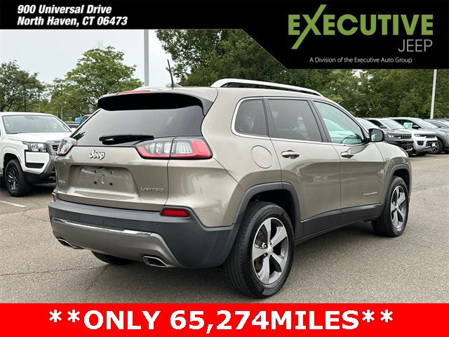 Used 2019 Jeep Cherokee Limited with VIN 1C4PJMDX8KD408915 for sale in North Haven, CT