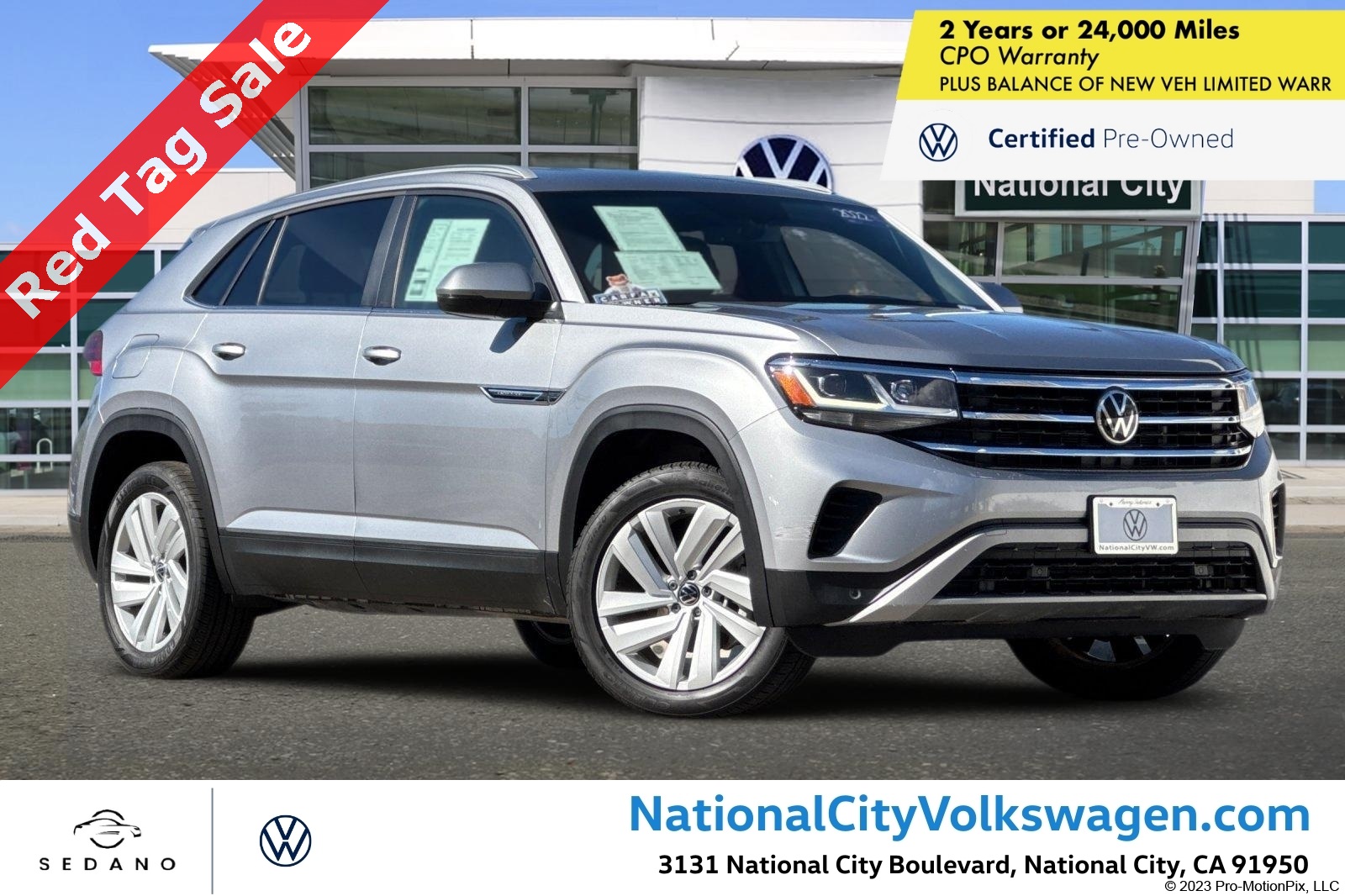 2022 Volkswagen Atlas Cross Sport SE w/Tech