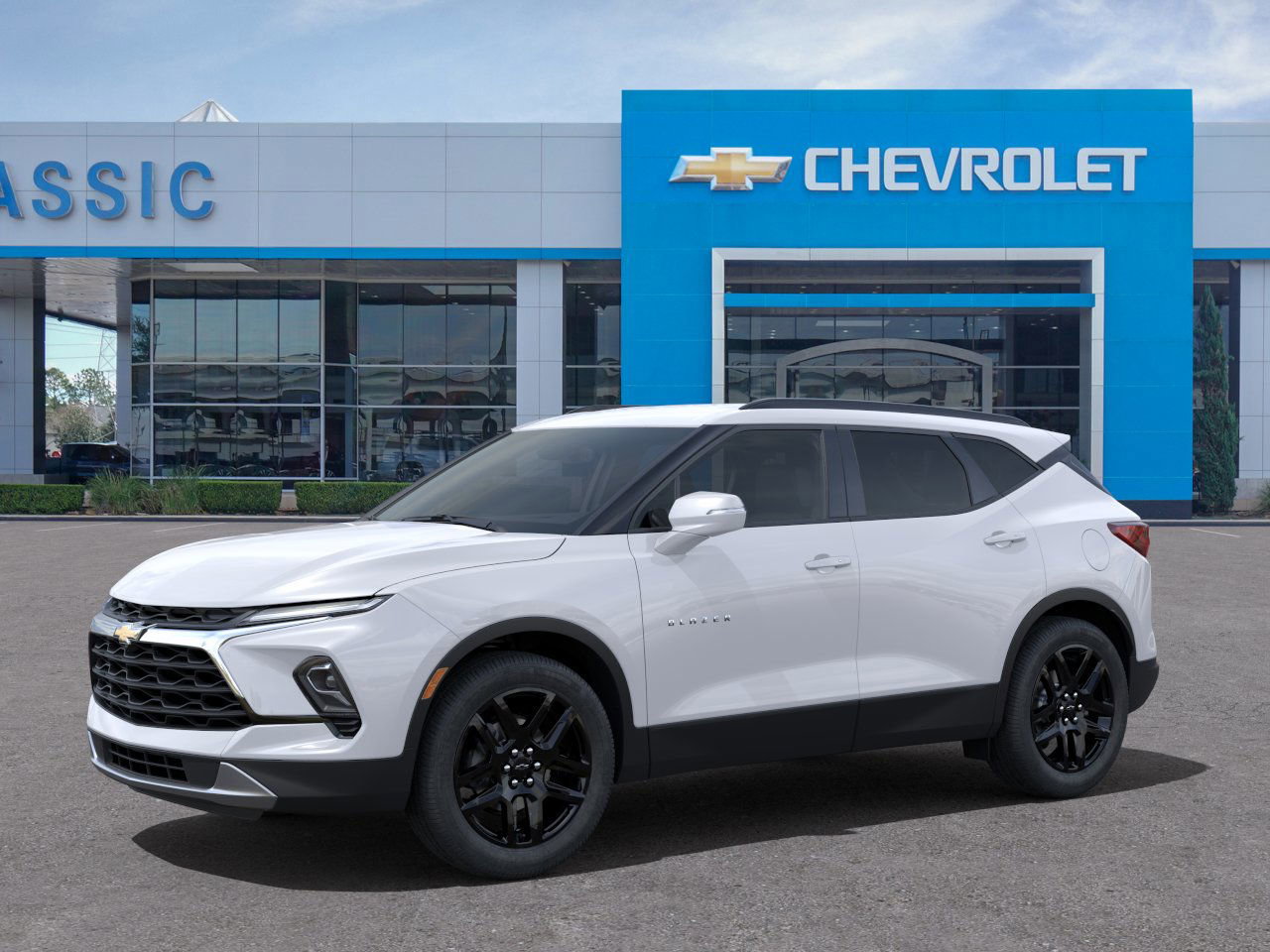 2025 Chevrolet Blazer 3LT White at Robbins Nissan