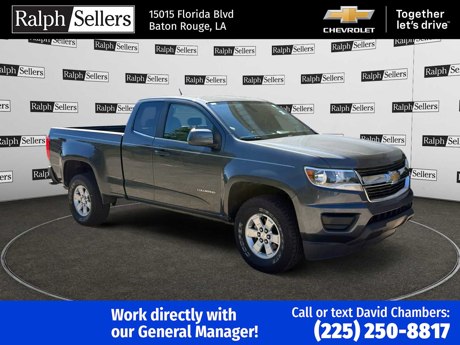 2017 Chevrolet Colorado Work Truck