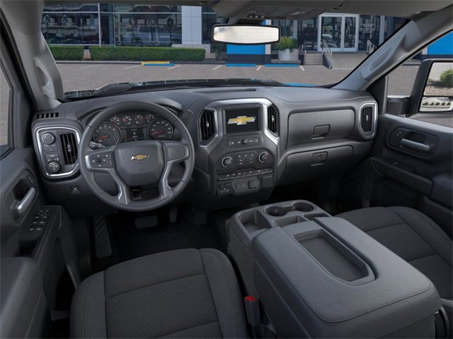 2025 Chevrolet Silverado 2500 HD Custom Black at Classic Elite Chevrolet Sugar Land