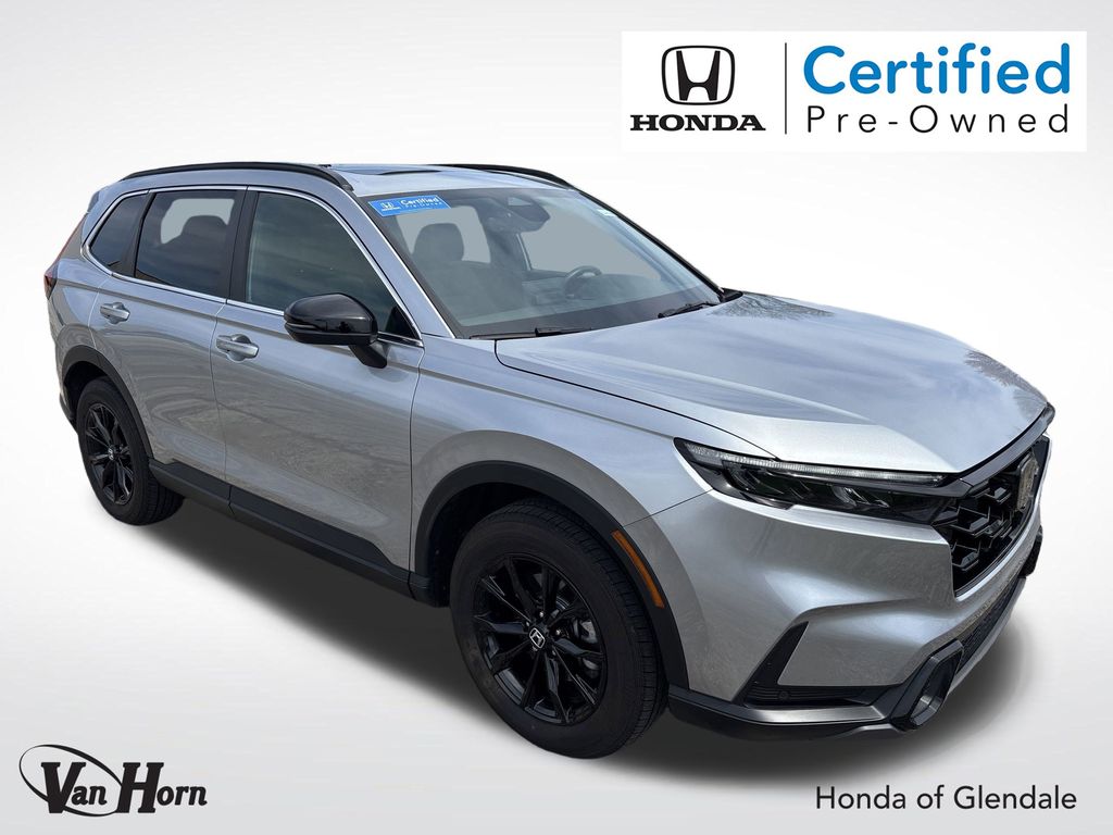 Certified Used 2024 Lunar Silver Metallic Honda HYBRID AWD SPORT-L image 1