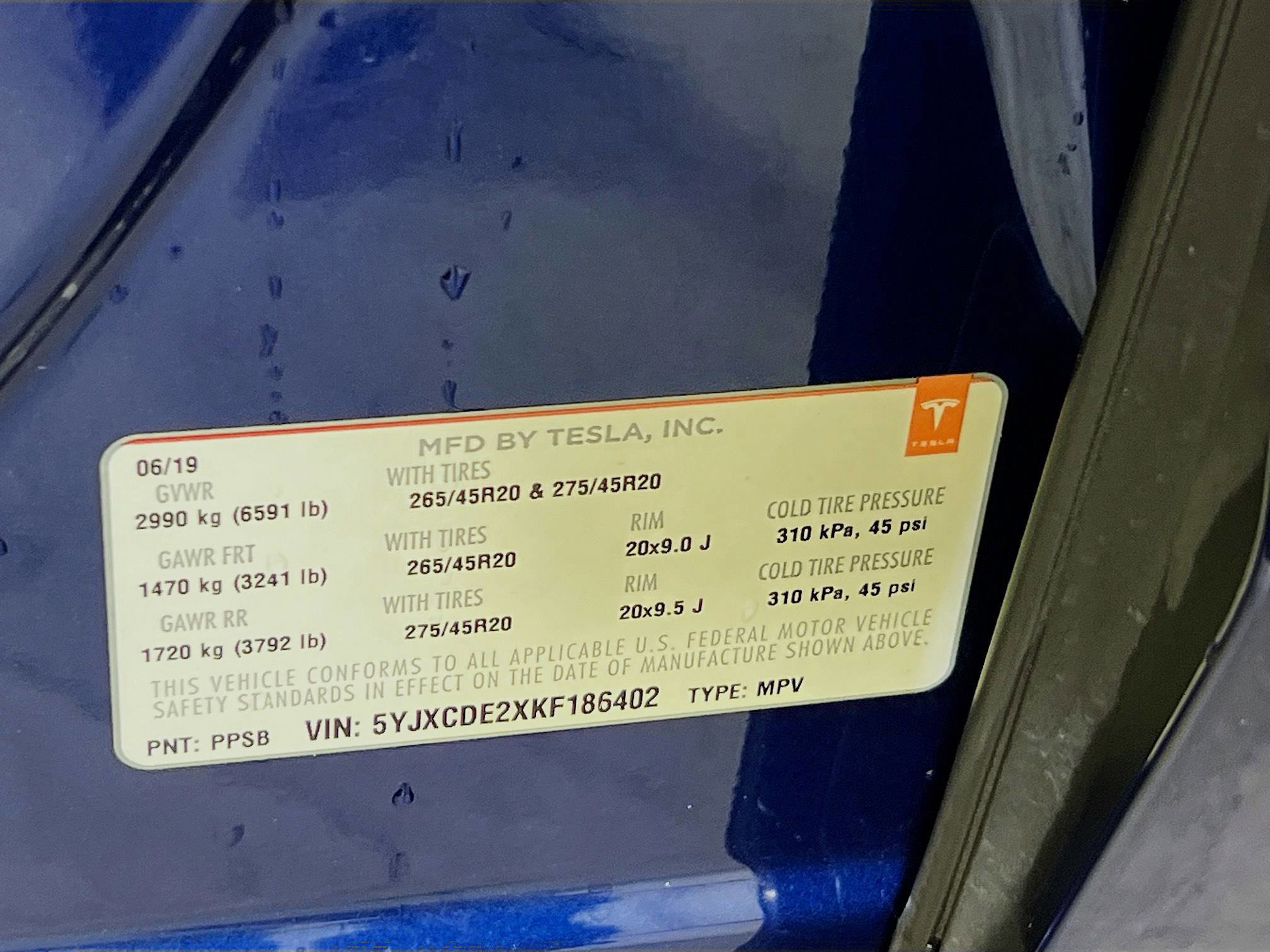 2019 Tesla Model X 75D photo 31