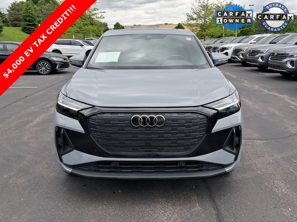 Used 2023 Audi Q4 Sportback e-tron Prestige with VIN WA142BFZ3PP011597 for sale in Franklin, WI