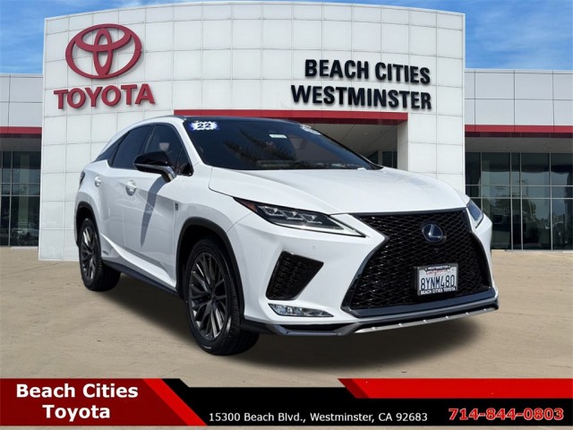 2022 Lexus RX 450h F Sport