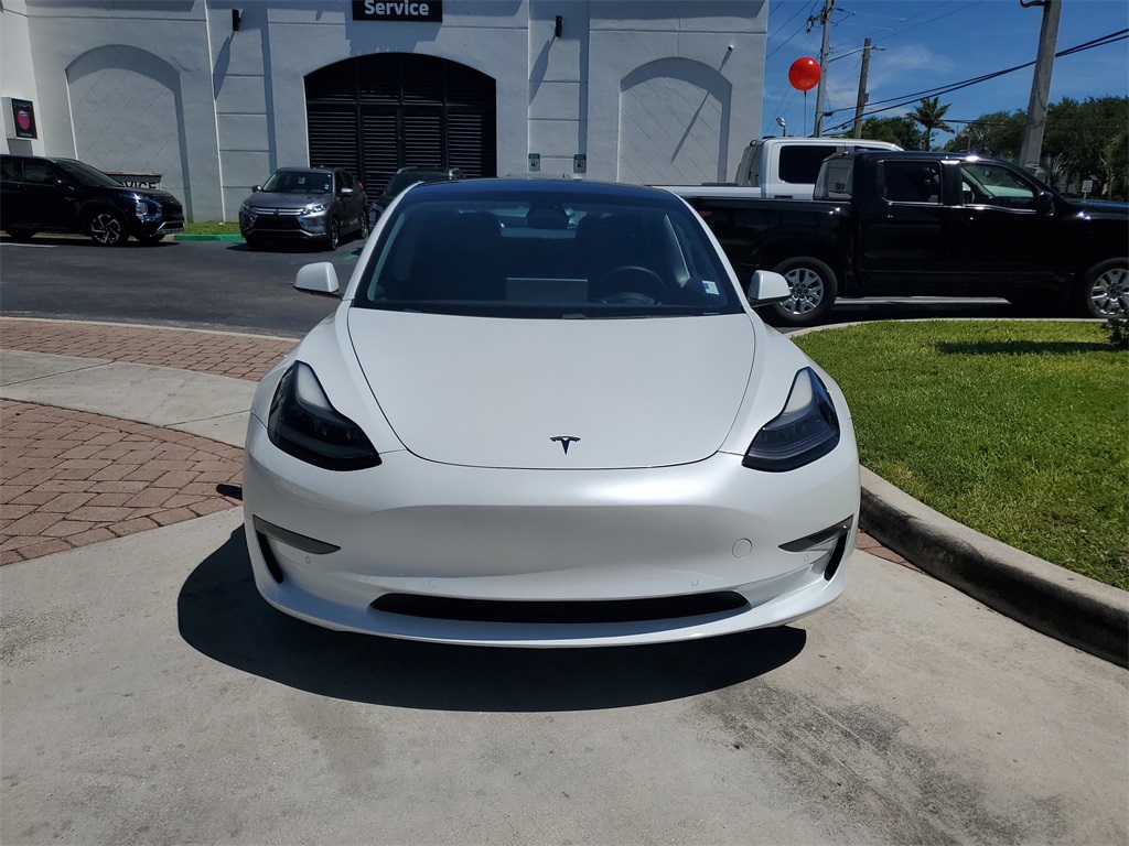 Used 2021 Tesla Model 3 Base with VIN 5YJ3E1EB5MF012974 for sale in Delray Beach, FL