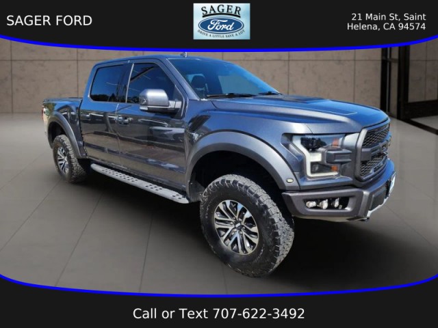 2019 Ford F150 SuperCrew Cab F-150 Raptor Raptor Pickup 4D 5 1/2 ft