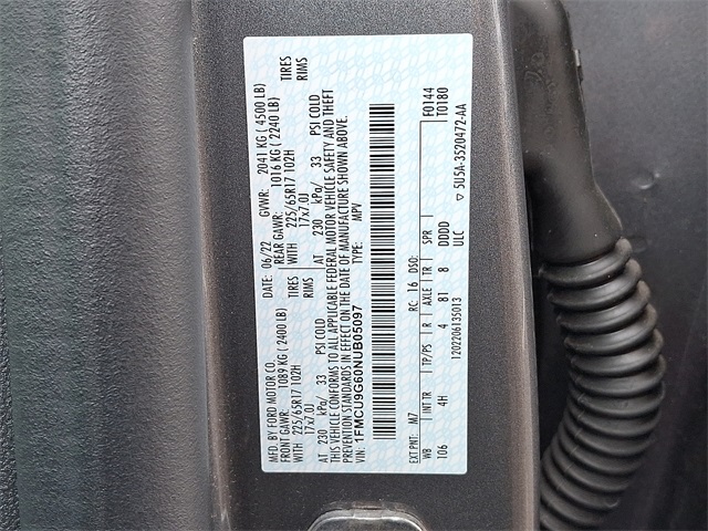 2022 Ford Escape SE photo 23