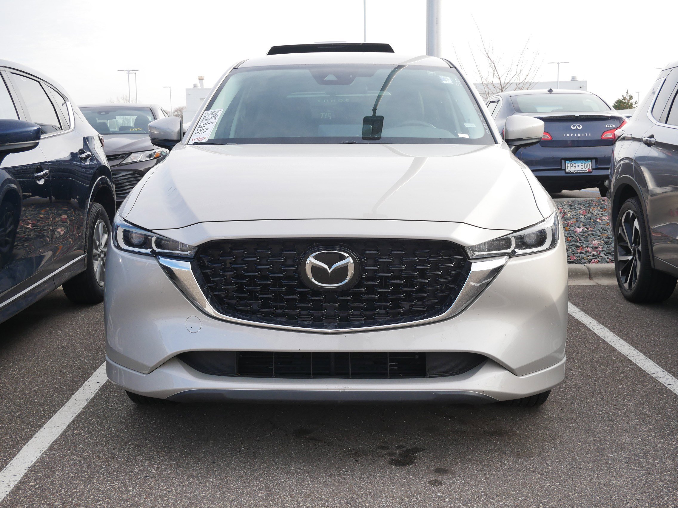 Used 2024 Mazda CX-5 S Select Package with VIN JM3KFBBL6R0502008 for sale in Brooklyn Center, Minnesota