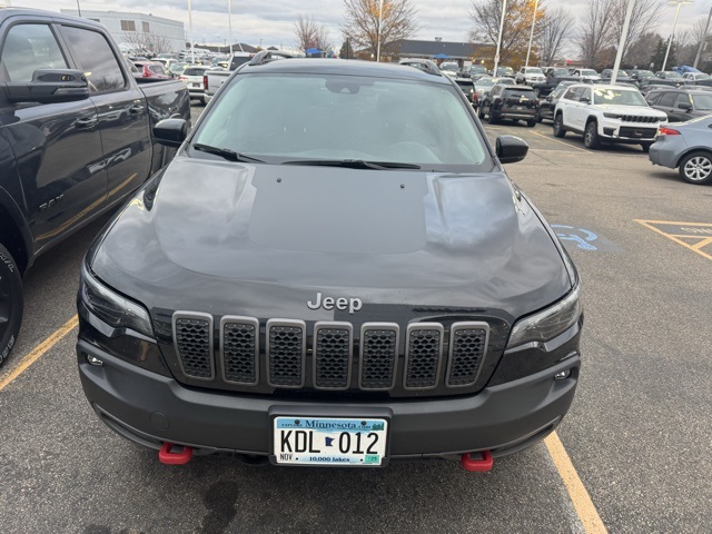 Certified 2022 Jeep Cherokee Trailhawk with VIN 1C4PJMBX9ND548768 for sale in Shakopee, Minnesota