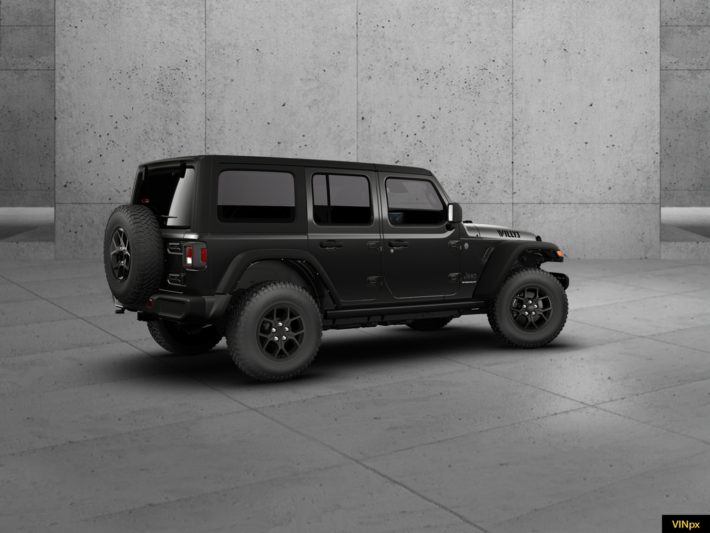 New 2026 Black Clear-Coat Exterior Paint Jeep Willys image 7