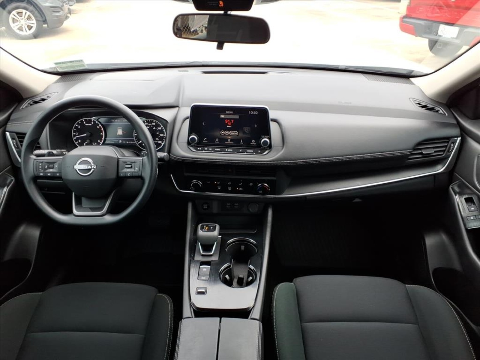 2025 Nissan Rogue S White at Robbins Nissan