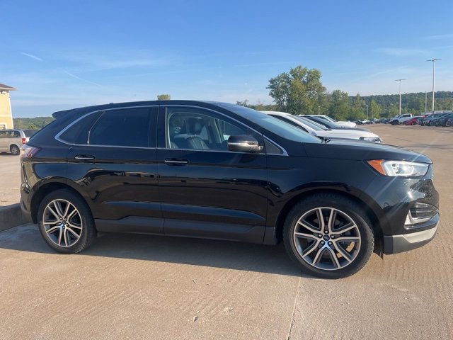 Used 2019 Ford Edge Titanium with VIN 2FMPK4K97KBB74236 for sale in Fort Madison, IA
