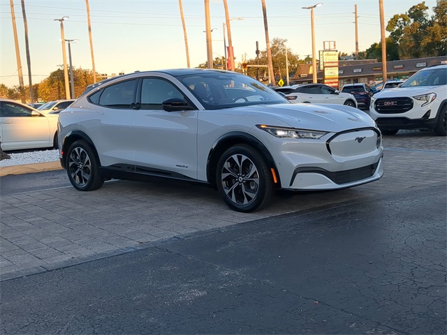 Used 2021 Ford Mustang Mach-E Premium RWD with VIN 3FMTK3RM8MMA45698 for sale in Tampa, FL