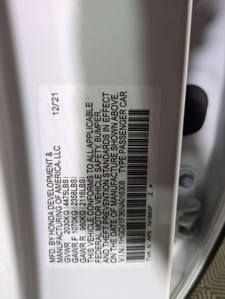 2022 Honda Accord Sport photo 26
