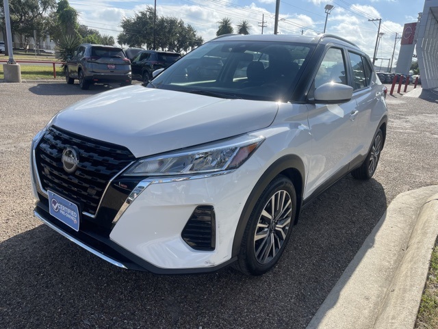 Certified 2022 Nissan Kicks SV with VIN 3N1CP5CVXNL525822 for sale in McAllen, TX