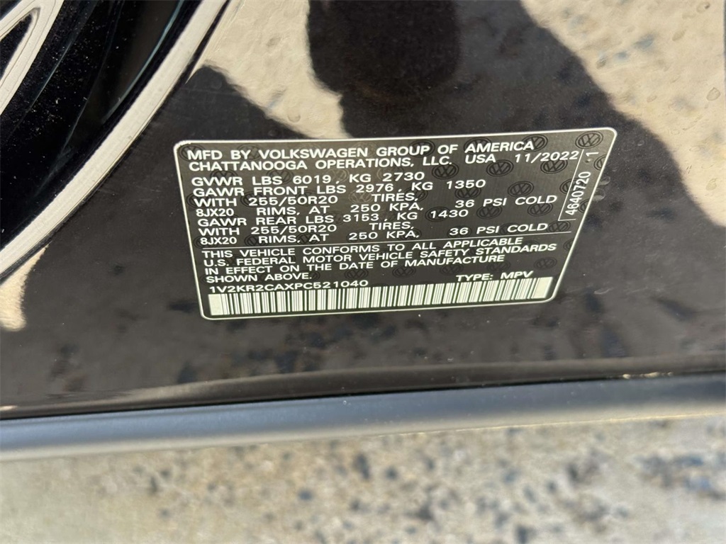 2023 Volkswagen Atlas V6 SE Technology photo 33