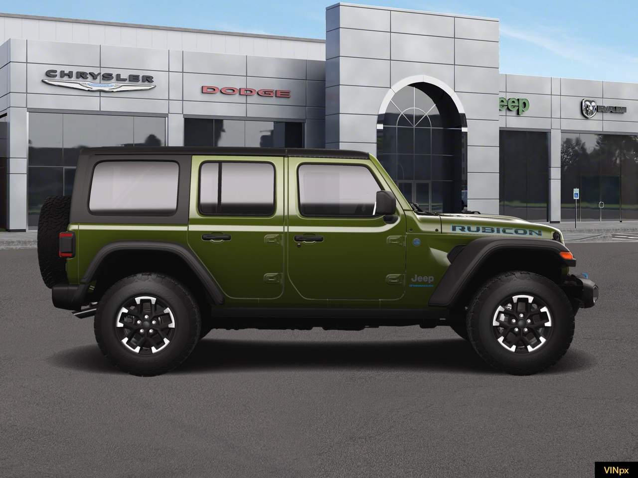 New 2024 Jeep Wrangler 4xe Rubicon 4xe Sport Utility in Newberg 19303