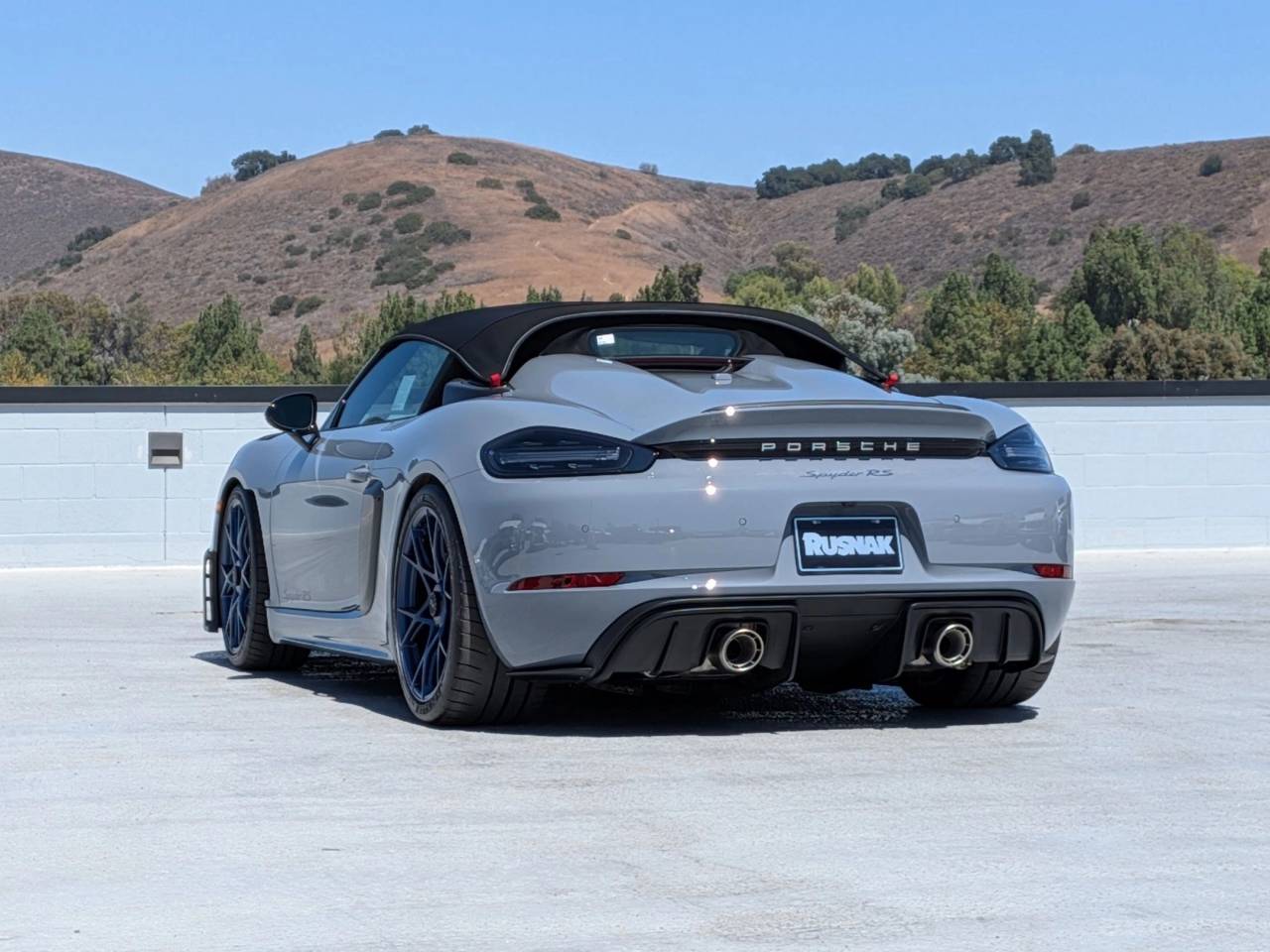 2025 Porsche Boxster Spyder photo 3