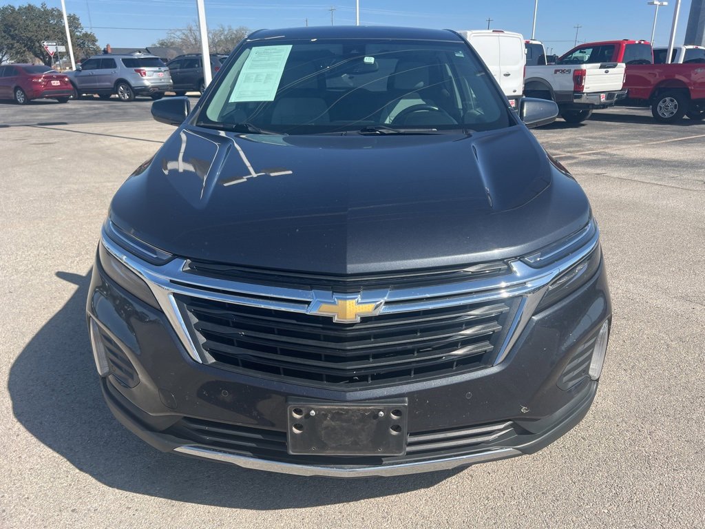 Used 2022 Chevrolet Equinox LT with VIN 2GNAXKEV2N6150018 for sale in Floresville, TX