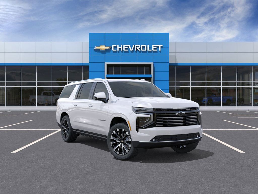 New 2025 Iridescent Pearl Tricoat Chevrolet High Country image 1