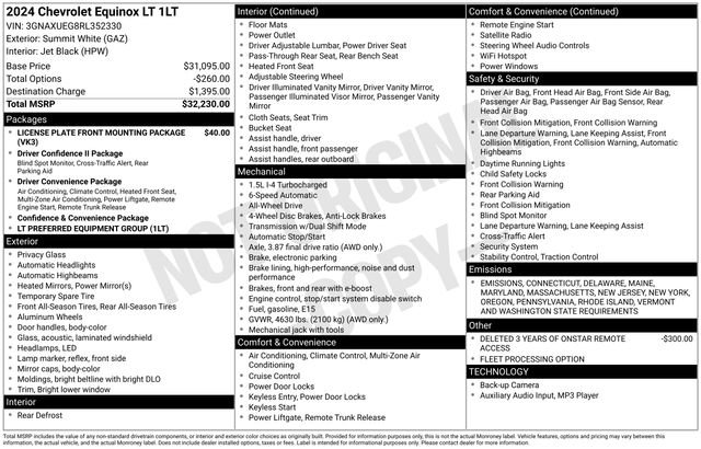 2024 Chevrolet Equinox LT's photo