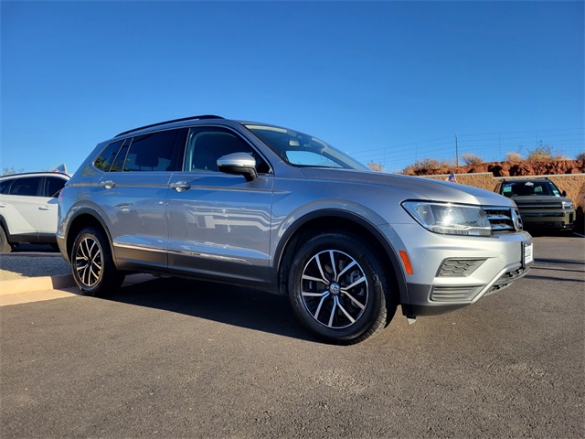 Used 2021 Volkswagen Tiguan SE with VIN 3VV3B7AX5MM091959 for sale in Washington, UT