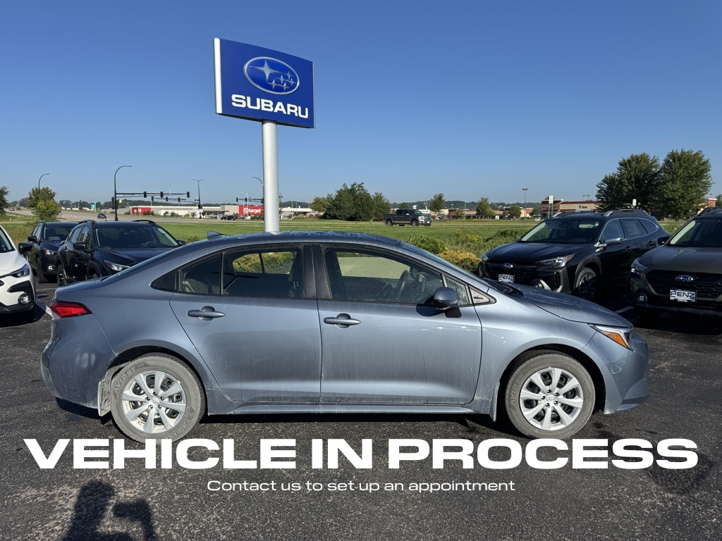 Used 2024 Toyota Corolla LE with VIN JTDBCMFEXR3063161 for sale in Rochester, Minnesota