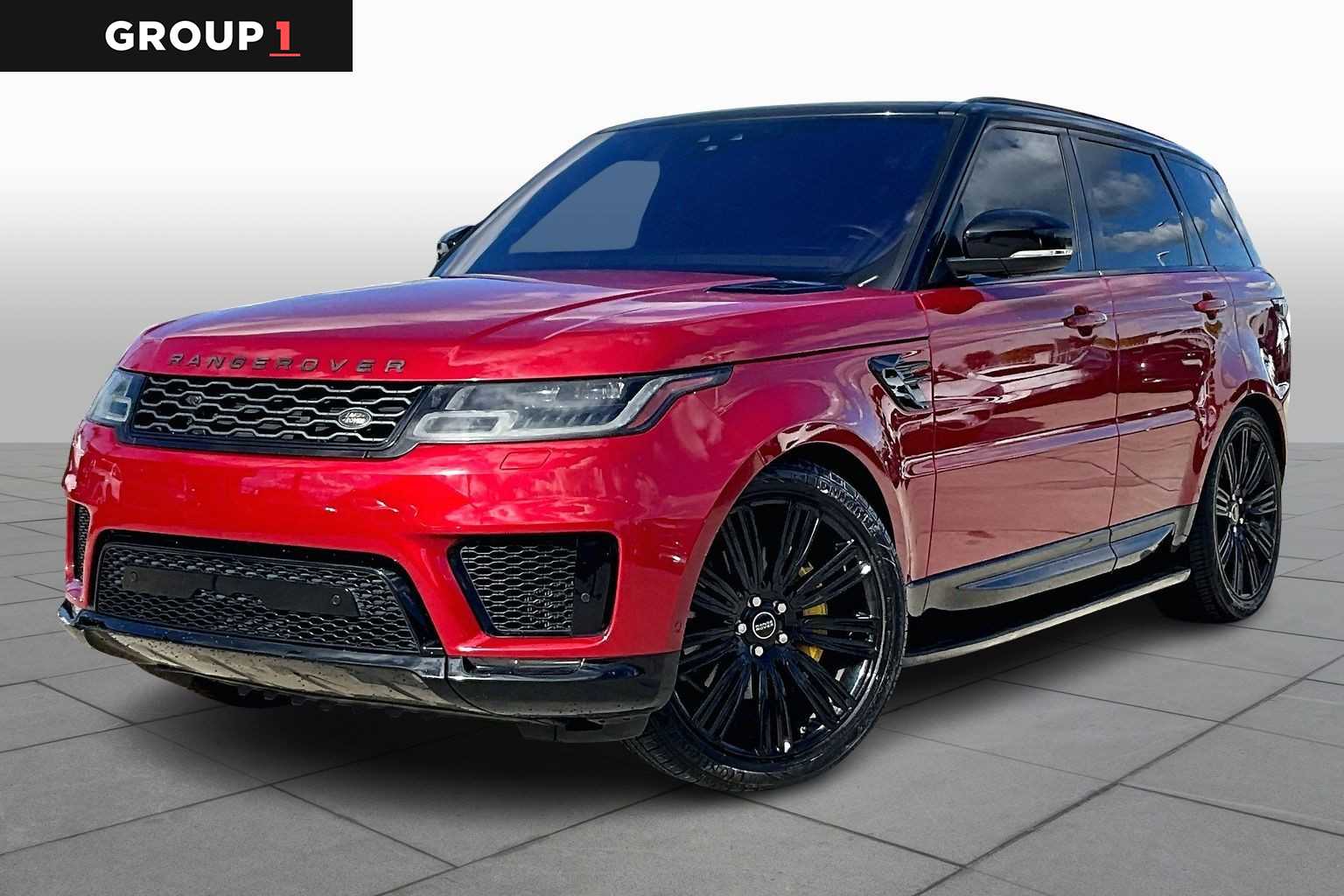 Firenze Red Metallic 2018 Land Rover Range Rover Sport V6 HSE 4WD SUV / Crossover All-Wheel Drive 8-Speed Automatic