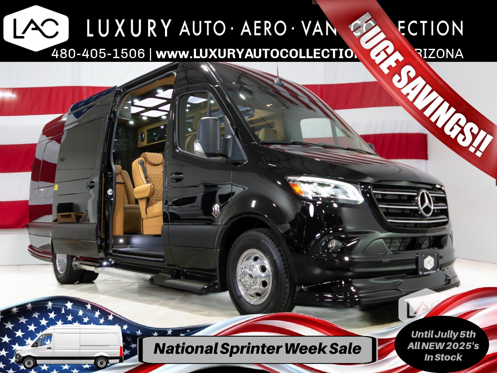 New 2025 Jet Black OGV LUXURY COACH Passenger w/ ADV Wheel Pkg and PetSafe image 1