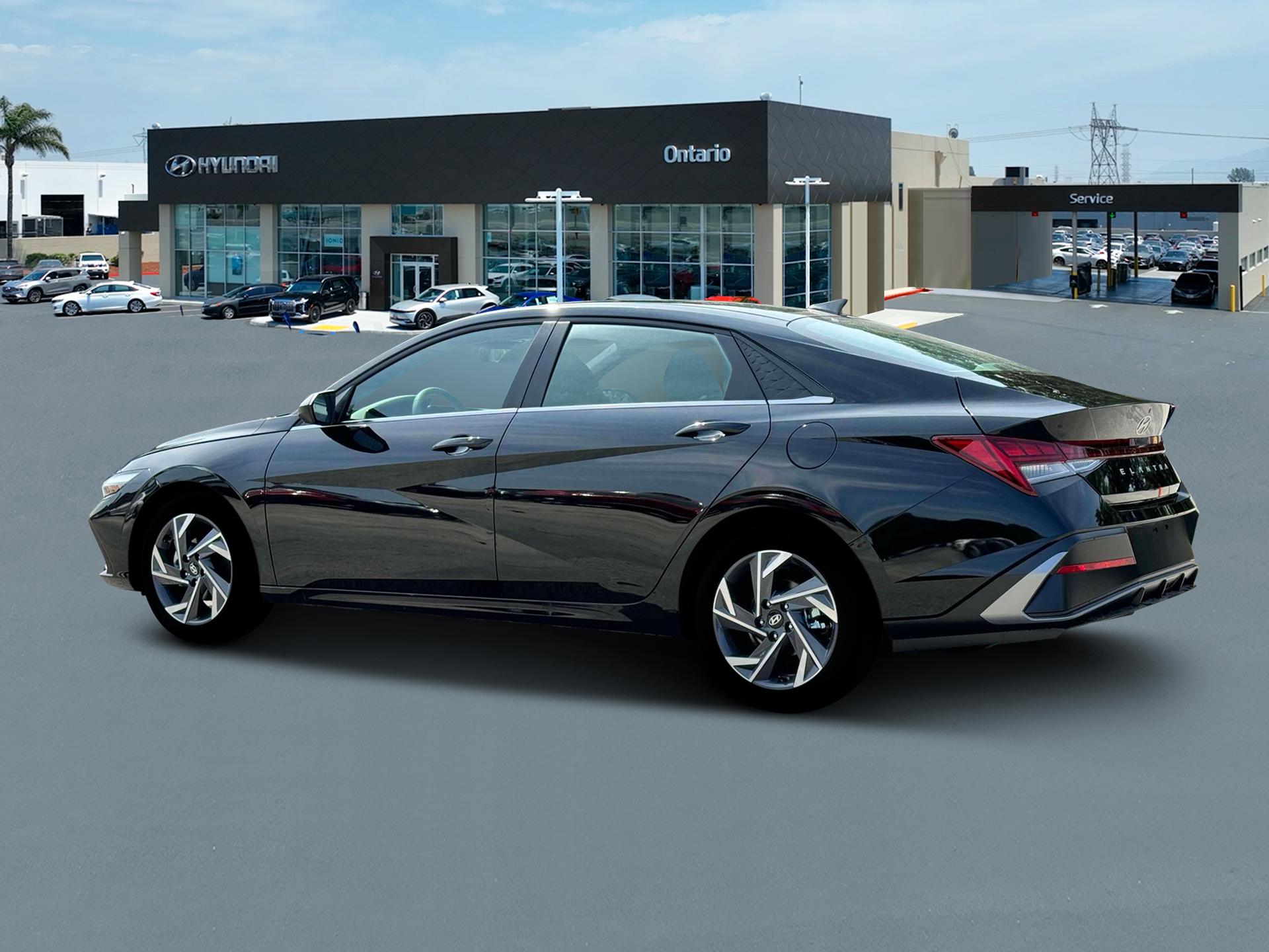 New 2025 Abyss Black Hyundai SEL Convenience image 4