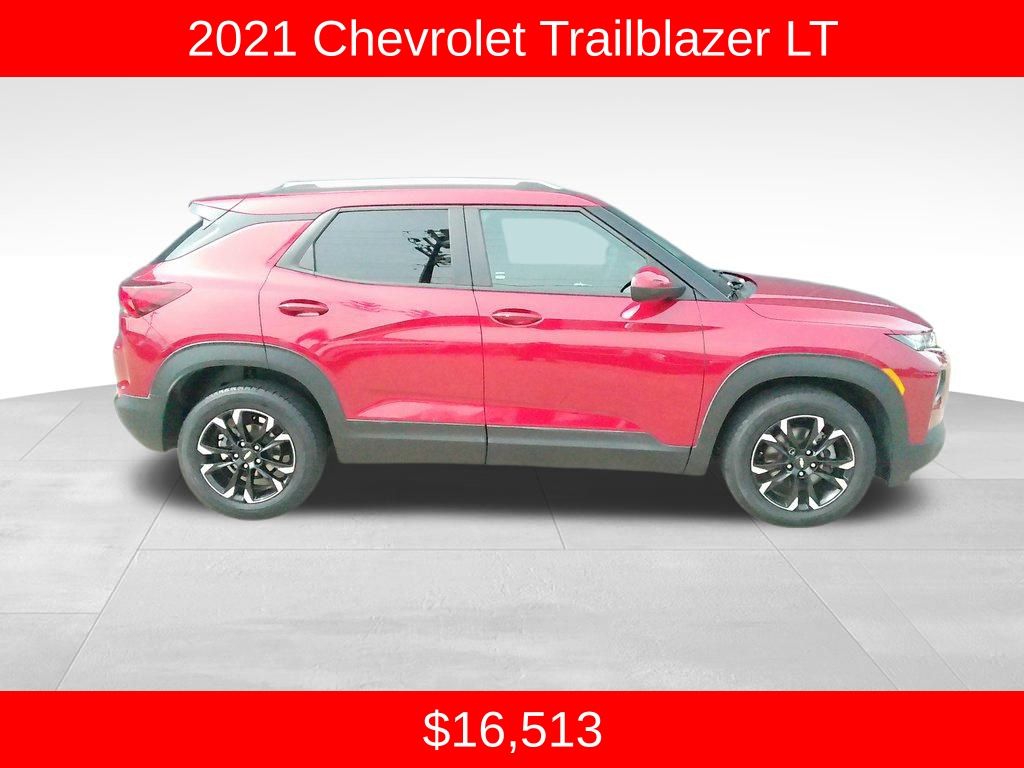 Used 2021 Chevrolet Trailblazer LT with VIN KL79MPS21MB017903 for sale in Picayune, MS