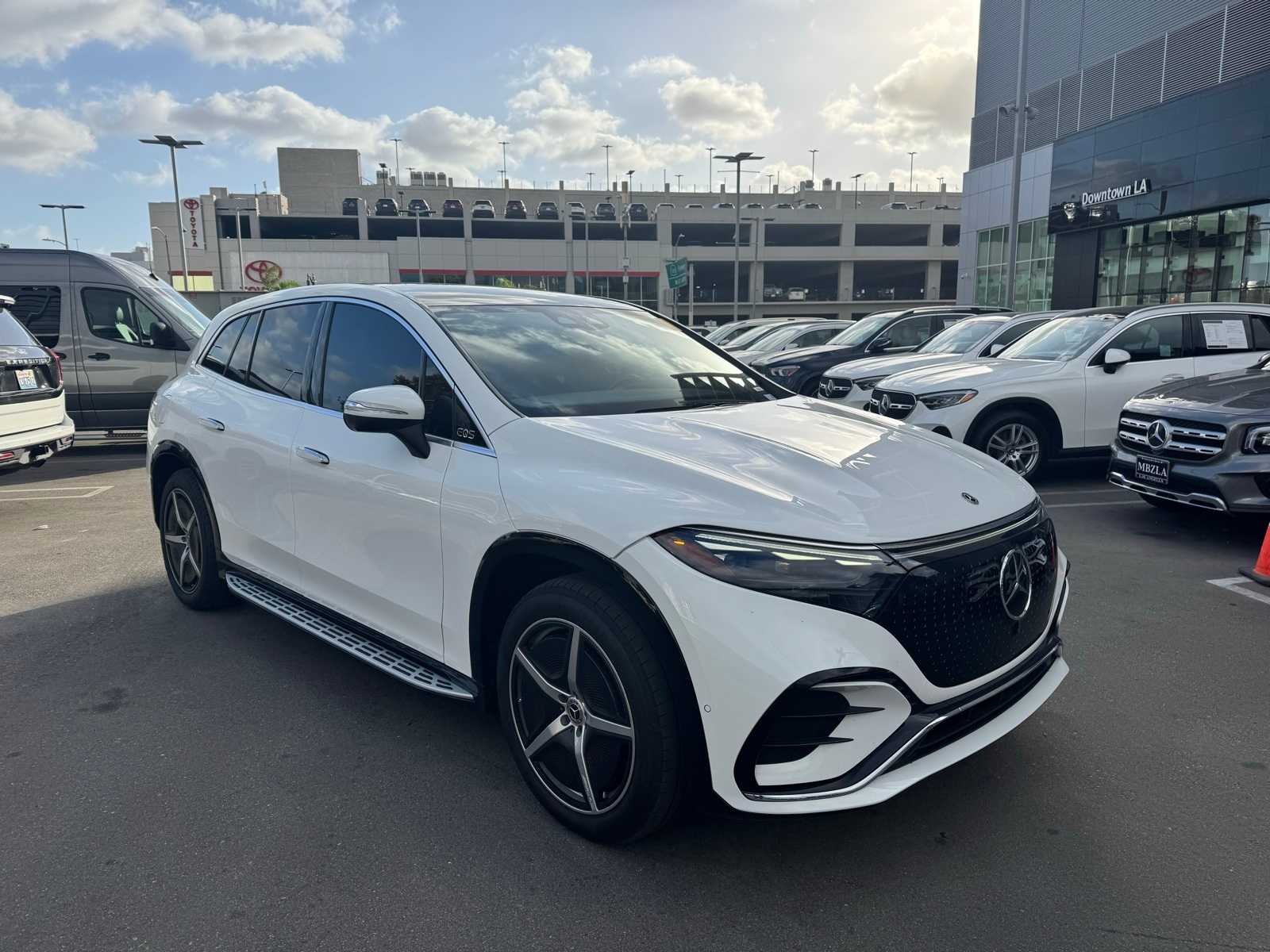 Certified 2023 Mercedes-Benz EQS SUV Base with VIN 4JGDM2EB9PA026804 for sale in Los Angeles, CA