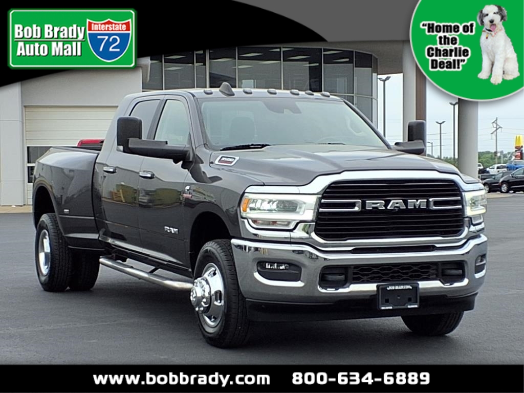 Used 2019 Granite Crystal Metallic Clear Coat RAM Big Horn image 1