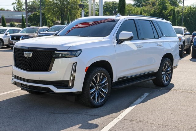Used 2021 White Cadillac Sport image 6