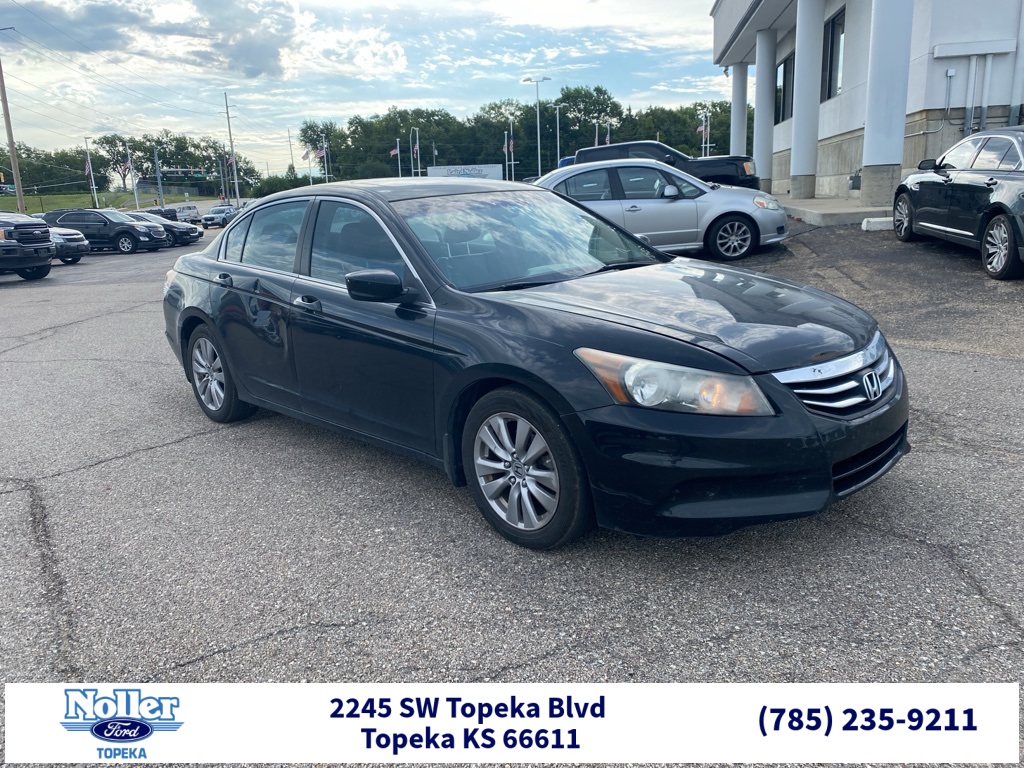 Used 2012 Honda Accord EX-L with VIN 1HGCP2F81CA055672 for sale in Kansas City