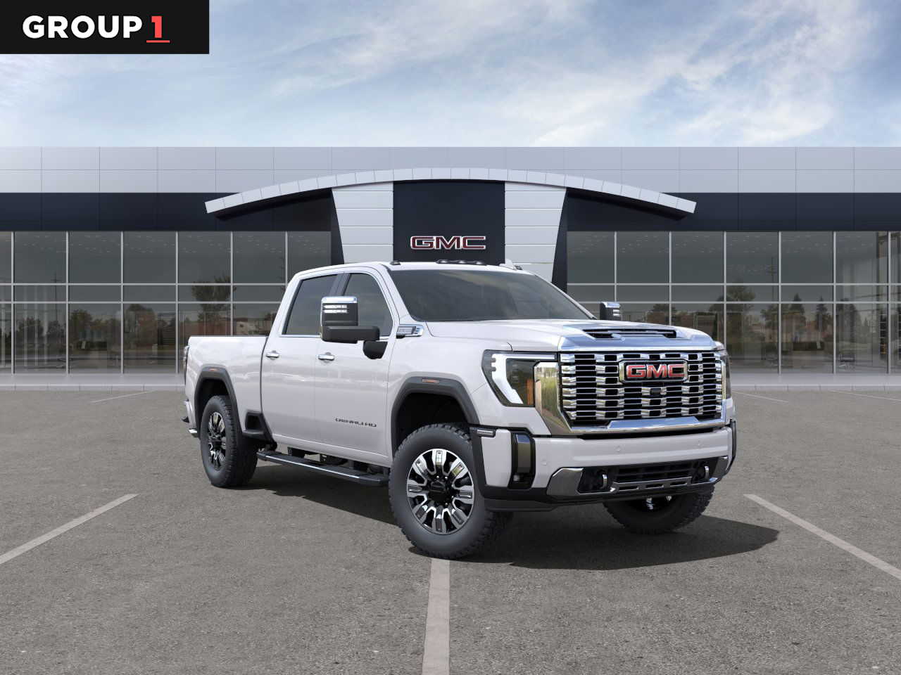 New 2025 White Frost Tricoat GMC Denali image 1