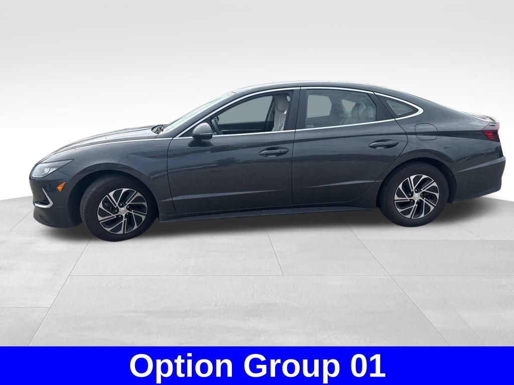 2022 Hyundai Sonata Hybrid Blue photo 4